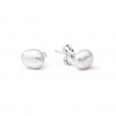 Cercei perle naturale keshi 6-7 mm si argint DiAmanti EFK07E-G